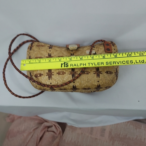 NWT Small Kwun Fung Rattan Purse - Picture 11 of 14